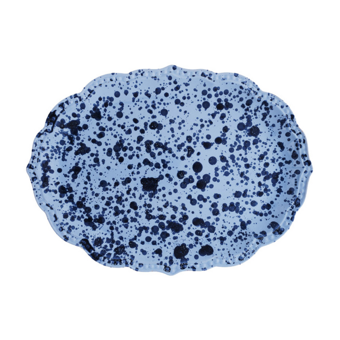Speckled Turquoise Platter