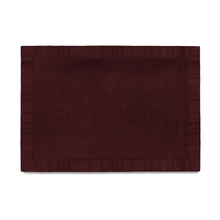 Load image into Gallery viewer, Linen Sateen Wine Placemat, Set of 4