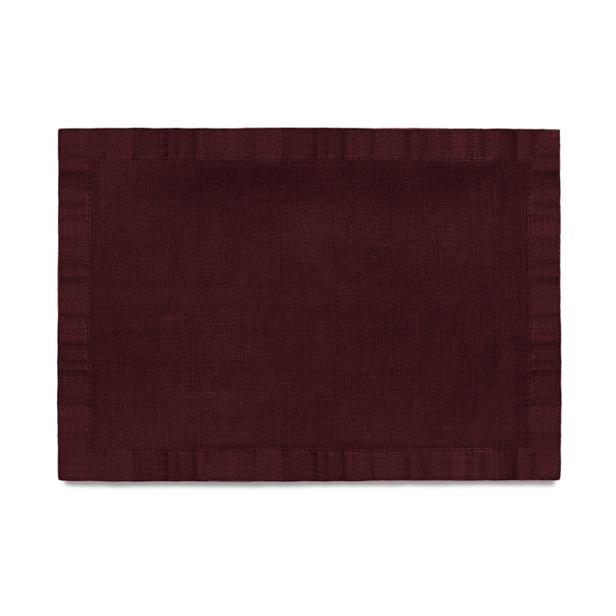 Linen Sateen Wine Placemat, Set of 4