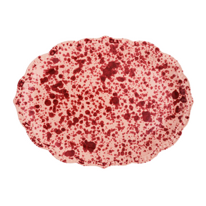 Speckled Pink Platter