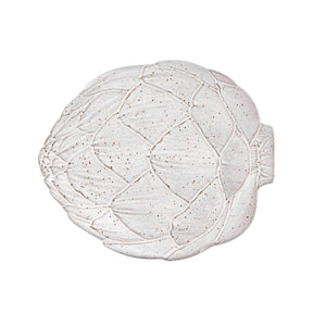 Artichoke White Dinner Plate, Set of 4