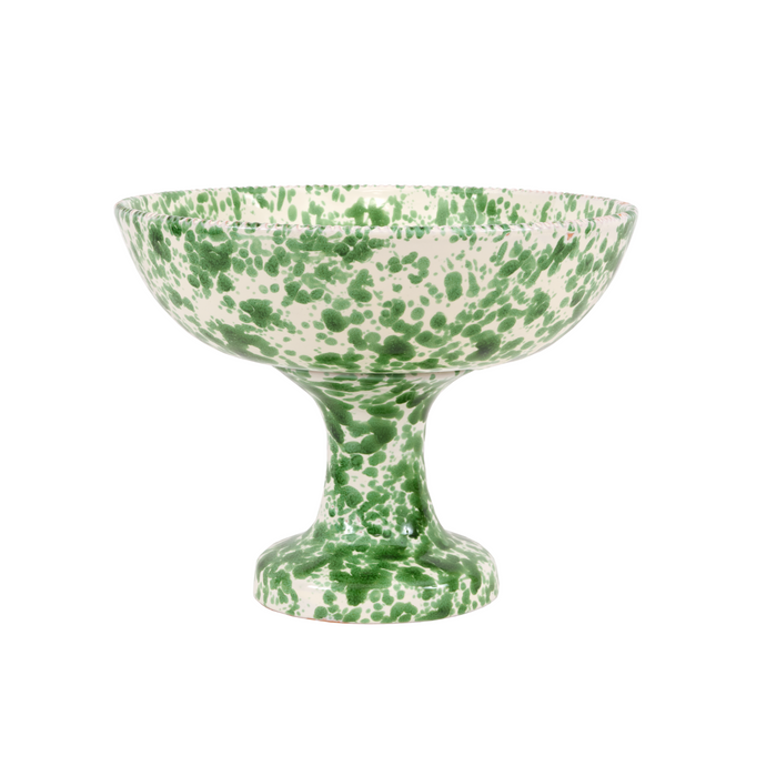 Speckled Green & White Fruit Stand