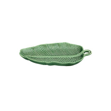 Load image into Gallery viewer, Banana Leaf Small Platter, Set of 2