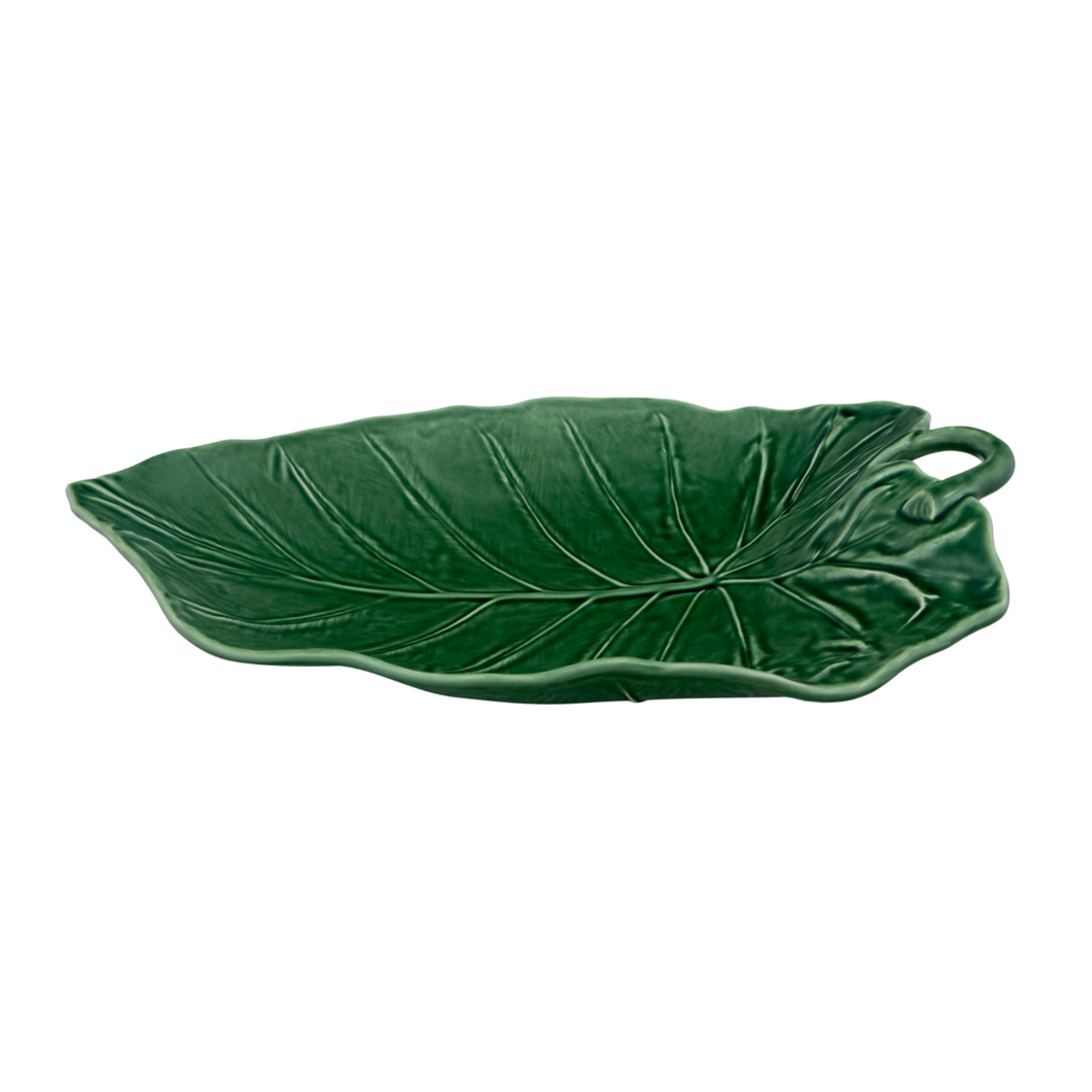 Sunflower Leaf Large Platter