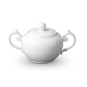 Perlee White Sugar Bowl