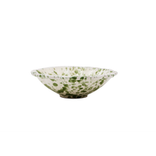 Load image into Gallery viewer, Speckled Green &amp; White Small Bowl