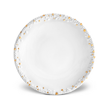 Load image into Gallery viewer, Haas Mojave White &amp; Gold Dinner Plate