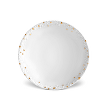 Load image into Gallery viewer, Haas Mojave White &amp; Gold Soup Plate