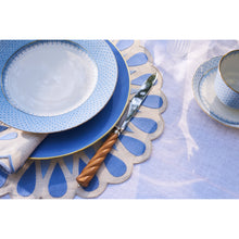 Load image into Gallery viewer, Cornflower Lace Dinner Plate