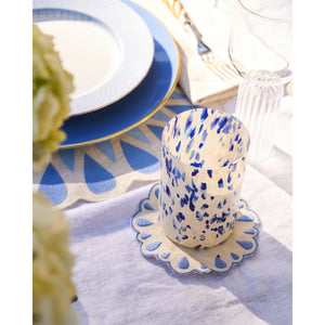 Drops Blue Napkin, Set of 4