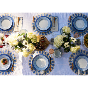 Cornflower Lace Dinner Plate