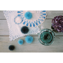 Load image into Gallery viewer, Drops Blue Coaster, Set of 4