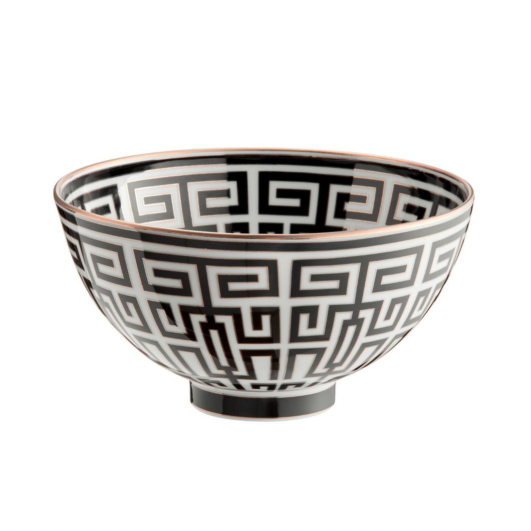 Labirinto Nero Gio Ponti Bowl