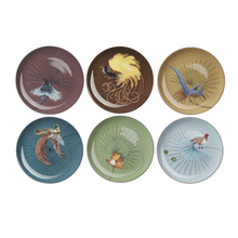 Load image into Gallery viewer, Birds of Paradise Ochre Plate Set