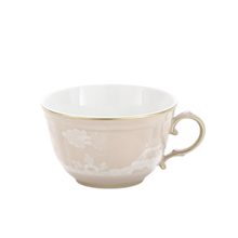 Load image into Gallery viewer, Oriente Italiano Meringa Tea Cup &amp; Saucer, Set of 2