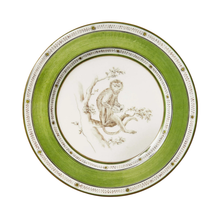 Load image into Gallery viewer, Monkeys No. 1 Green Plate Set