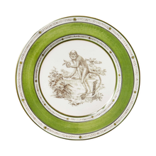Load image into Gallery viewer, Monkeys No. 3 Green Plate Set
