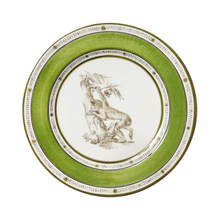 Load image into Gallery viewer, Monkeys No. 2 Green Plate Set