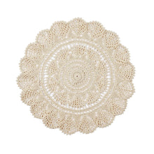 Load image into Gallery viewer, Sisila Ecru Round Placemat