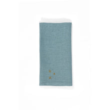 Load image into Gallery viewer, Starry Teal Napkin, Set of 4
