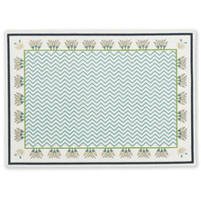 Load image into Gallery viewer, Zig Zag Jade Placemat, Set of 4