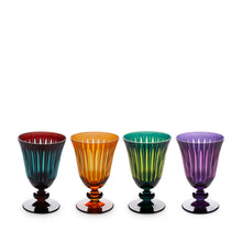 Load image into Gallery viewer, Prism Wine Glasses, Set of 4
