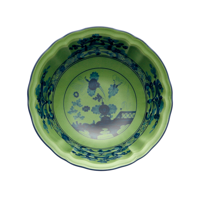 Oriente Italiano Malachite Fruit Bowl, Set of 2