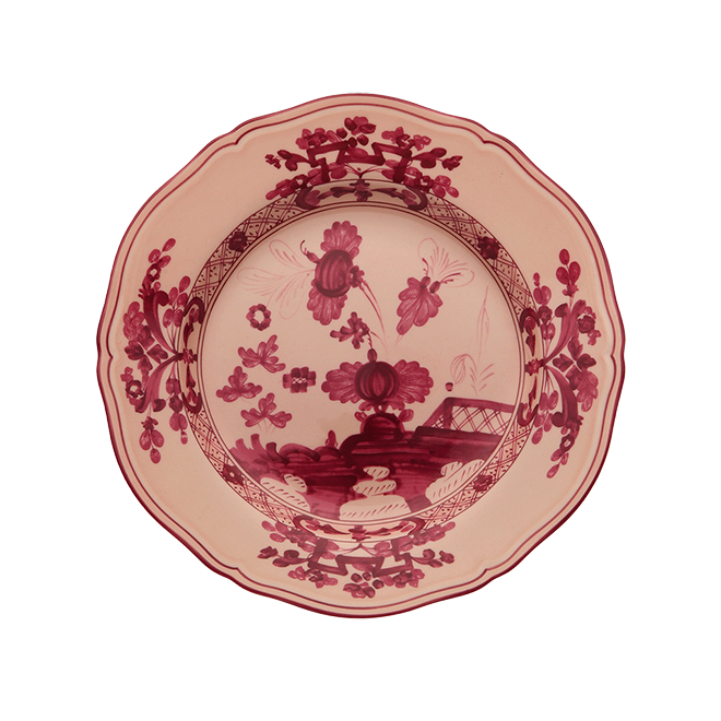 Oriente Italiano Vermiglio Dinner Plate, Set of 2