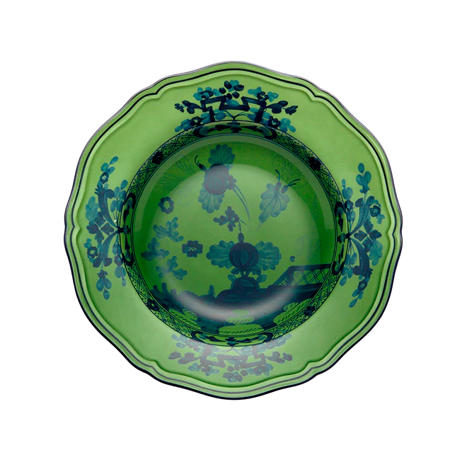 Oriente Italiano Malachite Soup Plate