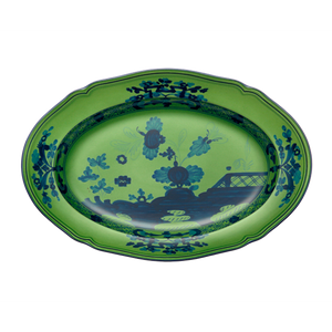 Oriente Italiano Malachite Round Flat Platter