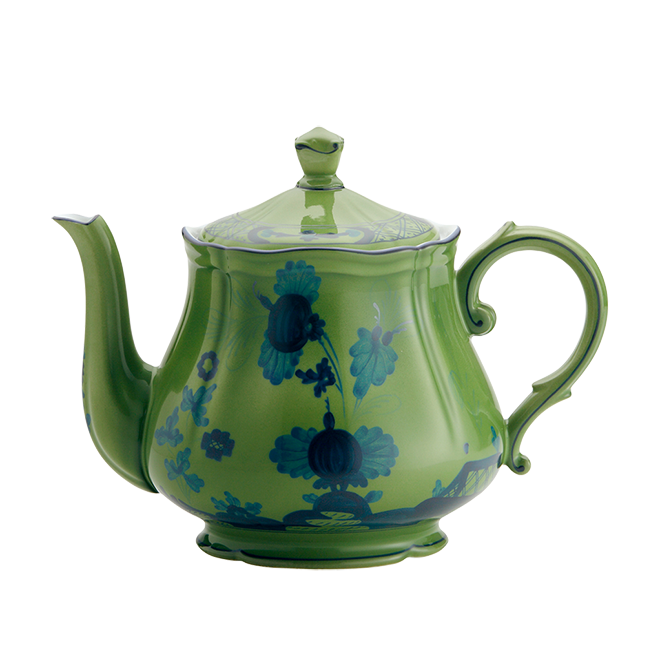 Oriente Italiano Malachite Teapot
