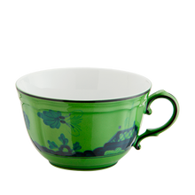 Load image into Gallery viewer, Oriente Italiano Malachite Coffee Cup &amp; Saucer, Set of 2