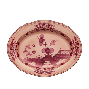 Oriente Italiano Vermiglio Medium Oval Platter