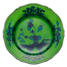 Load image into Gallery viewer, Oriente Italiano Malachite Medium Oval Platter