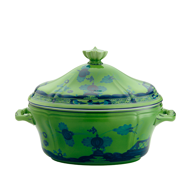 Oriente Italiano Malachite Tureen