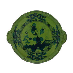 Oriente Italiano Malachite Large Oval Platter