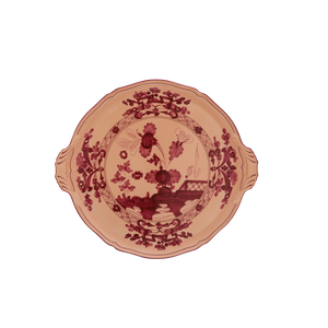 Oriente Italiano Vermiglio Round Flat Platter