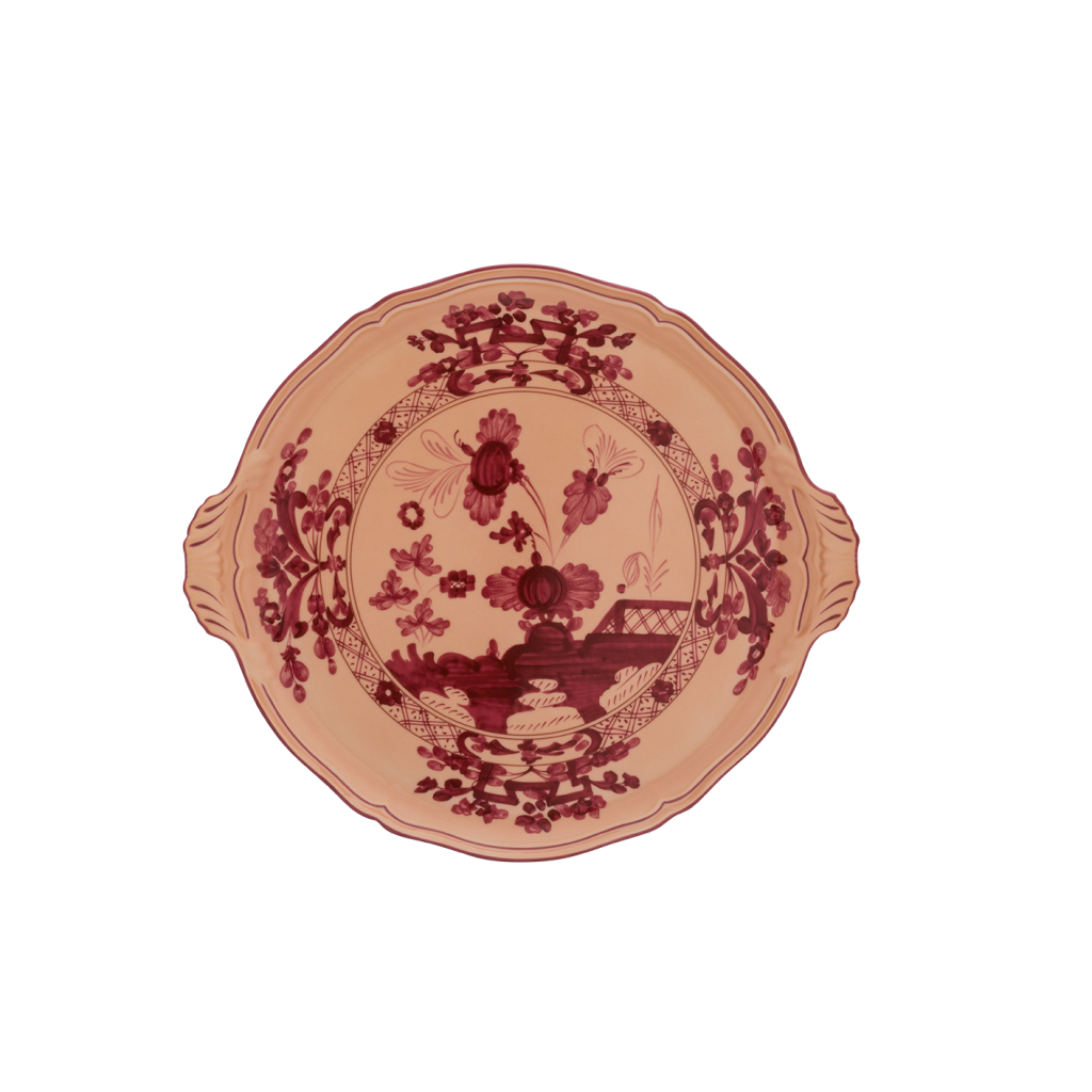 Oriente Italiano Vermiglio Cake Plate