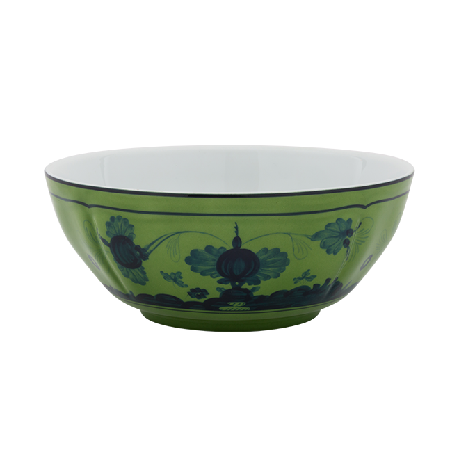 Oriente Italiano Malachite Calotta Bowl