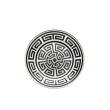 Load image into Gallery viewer, Labirinto Nero Charger Plate, Set of 2
