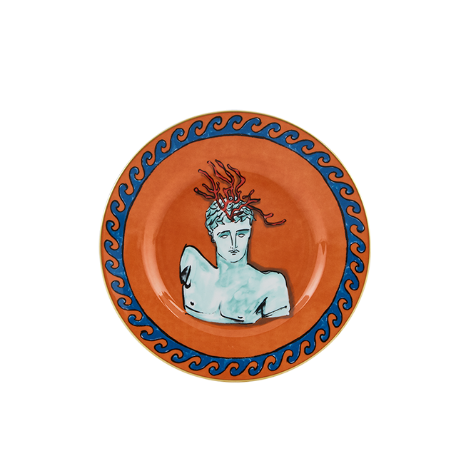 Il Viaggio Di Nettuno Dessert Plate, Set of 2