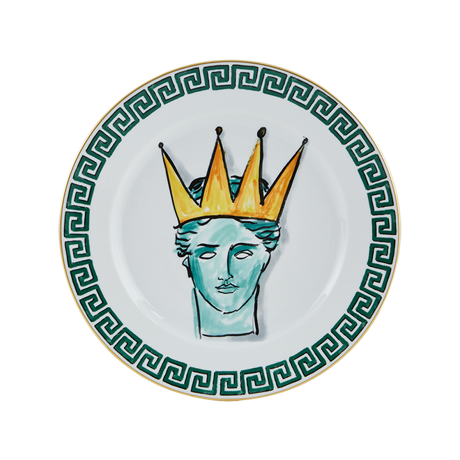 Il Viaggio Di Nettuno Dinner Plate, Set of 2