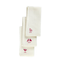 Load image into Gallery viewer, Bird Napkin, Set of 3