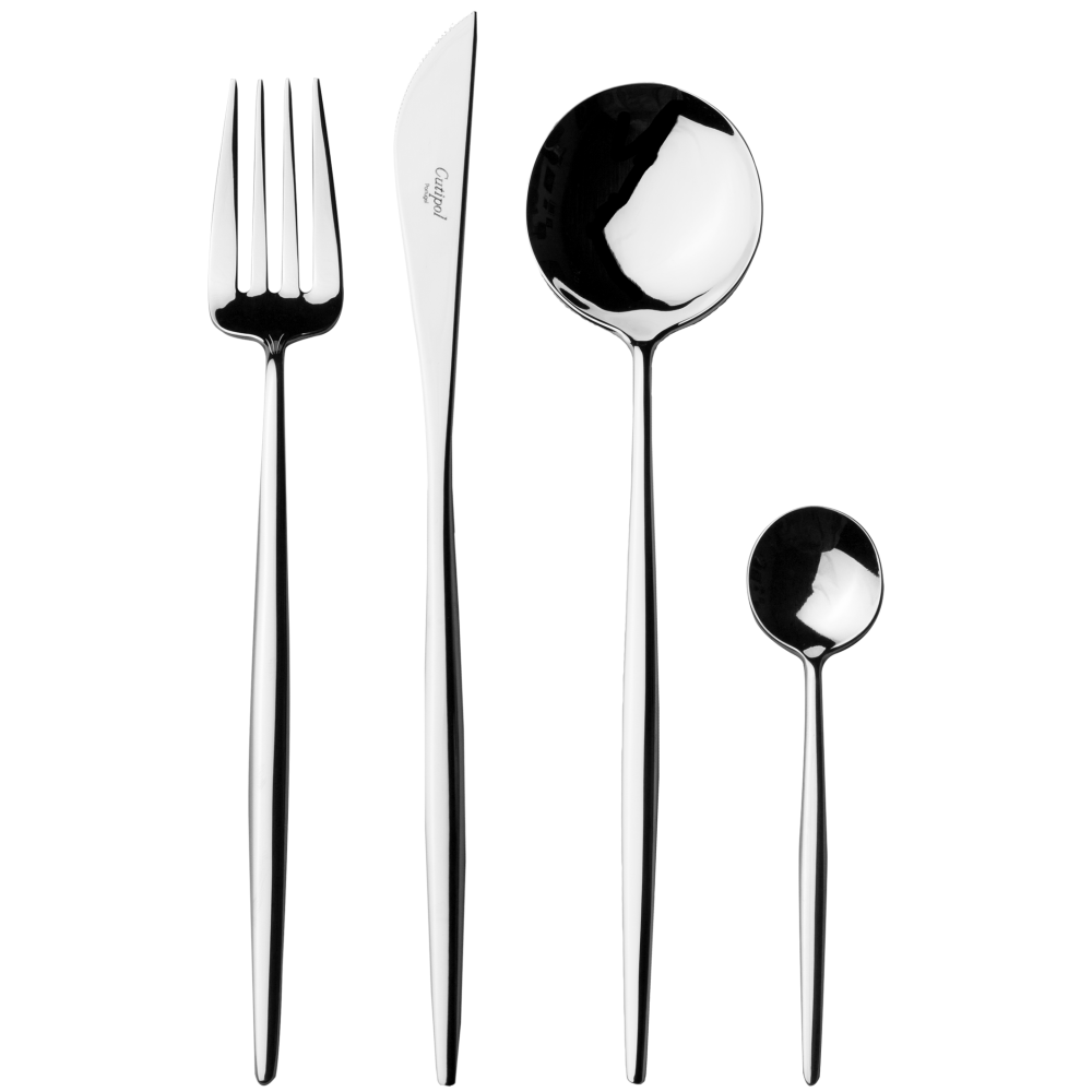 Moon Silver Flatware Set (75 Pieces)