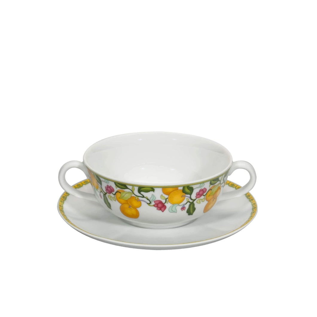 Algarve Consome Cup & Saucer, Set of 2