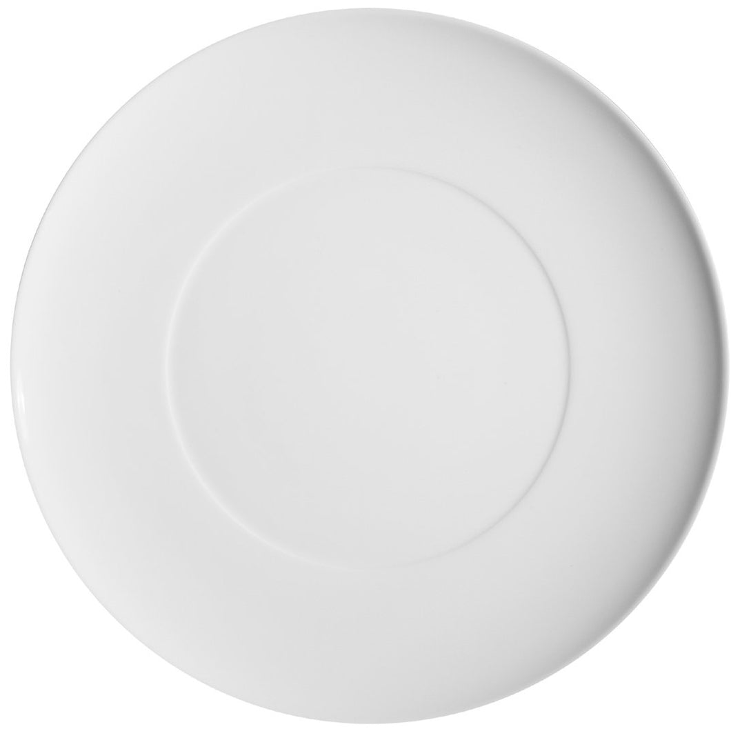 Domo White Charger Plate, Set of 4