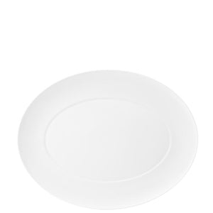 Domo White Oval Platter