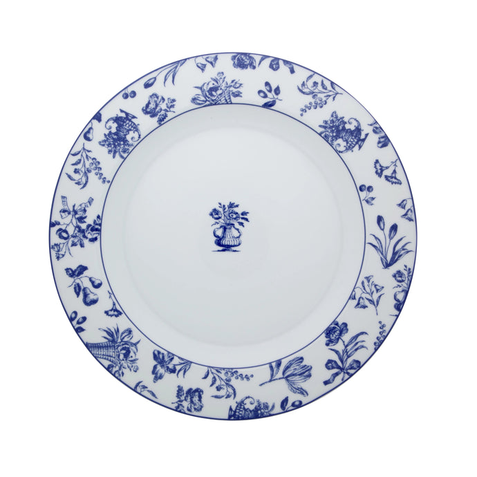 Chintz Azul Flat Round Serving Plate