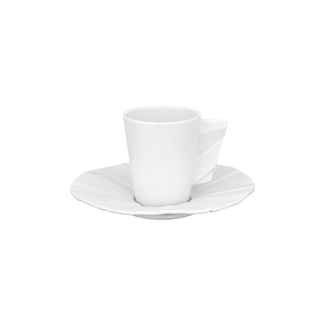 Matrix Coffe Cup & Saucer, Set of 4