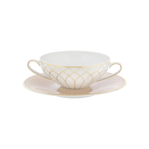 Terrace Consomme Cup & Saucer, Set of 2